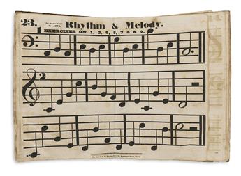 (MUSIC.) Mason, Lowell. Musical Exercises for Singing Schools,